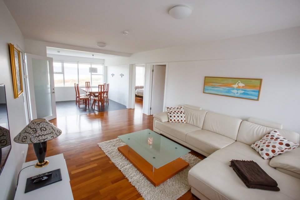 Íbúð með tveimur herbergjum